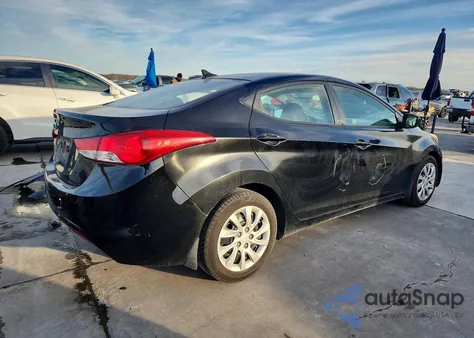 2013 Hyundai Elantra Gls from USA, damaged, VIN 5NPDH4AE0DH157211